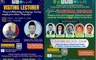 Dr. Suyono dosen UIN Mahmud Yunus Batusangkar Bawa Perspektif Islam dalam Seminar Nasional Pengajaran Bahasa Inggris