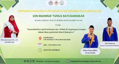 Menumbuhkan Spirit Keilmuan dan Akhlak dalam Mencegah Krisis Moral Mahasiswa di Lingkungan Kampus UIN Mahmud Yunus Batusangkar