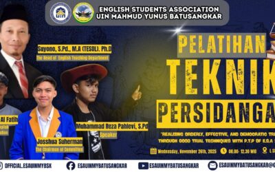 Membangun Generasi Kritis: ESA Gelar Pelatihan Teknik Persidangan 2025