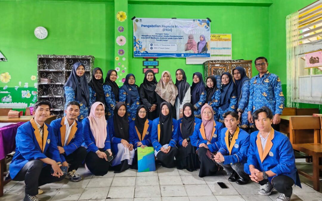 Pengabdian Kepada Masyarakat: Pelatihan Media Pembelajaran Interaktif Berbasis Android untuk Guru MIN 1 Tanah Datar