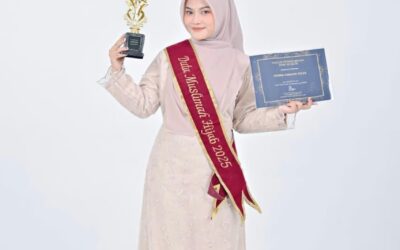 Mahasiswa PGMI UIN Mahmud Yunus Batusangkar Sesma Faradis Yulda Raih Gelar Duta Muslimah Hijab 2025
