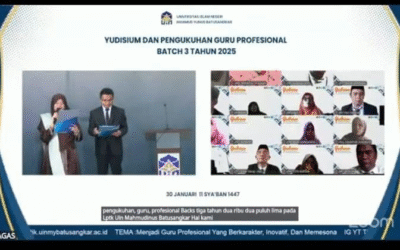 Yudisium dan Pengukuhan Guru Profesional: 516 Pendidik Siap Menjadi Pilar Karakter Bangsa