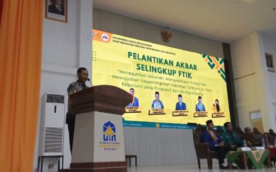 414 Pengurus Ormawa FTIK UIN Mahmud Yunus Dilantik, Siap Wujudkan Kepemimpinan Progresif dan Berdaya Saing