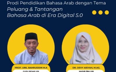 Prodi PBA UIN Mahmud Yunus Batusangkar Gelar Visiting Doctor: Mengupas Peluang dan Tantangan Bahasa Arab di Era Digital 5.0