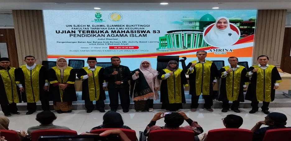 UIN Mahmud Yunus Batusangkar Cetak Dua Doktor Baru: Inovasi Pendidikan Islam Siap Menginspirasi!