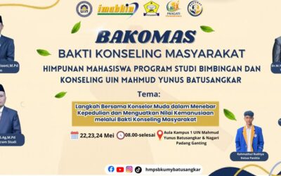 Peduli Kesehatan Mental, Prodi BK FTIK UIN Mahmud Yunus Batusangkar Gelar BAKOMAS