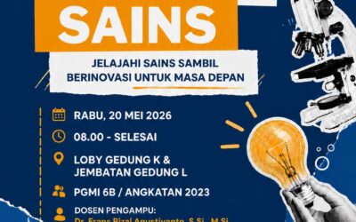 Generasi Muda Berinovasi Lewat Pameran Proyek Sains