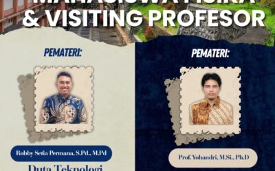 Program Visiting Professor Perkuat Kapasitas Akademik Mahasiswa Fisika FTIK UIN Mahmud Yunus Batusangkar