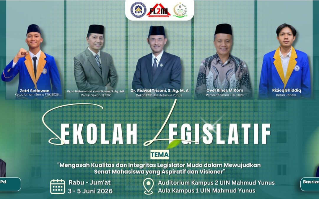 Tingkatkan Pemahaman Kelembagaan, SEMA FTIK Gelar Pelatihan Sekolah Legislatif