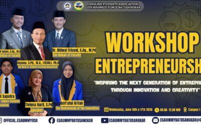 Workshop Entrepreneurship 2026 ESA Tadris Bahasa Inggris FTIK UIN Mahmud Yunus Batusangkar Berlangsung Sukses