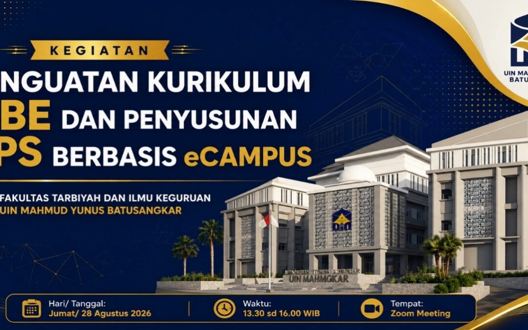 FTIK UIN Mahmud Yunus Batusangkar Perkuat Implementasi Kurikulum OBE dan RPS Berbasis e-Campus
