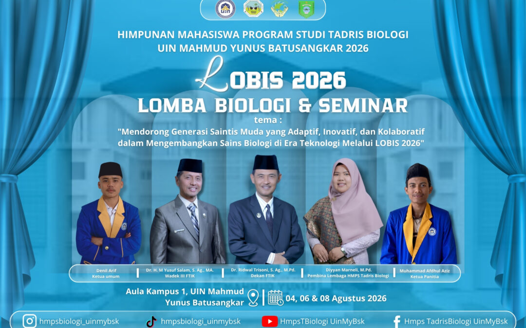 FTIK UIN Mahmud Yunus Batusangkar Gelar Lomba Biologi dan Seminar 2026 untuk Tingkatkan Kompetensi Mahasiswa